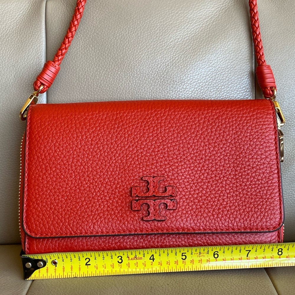 Tory Burch Leather Crossbody Wallet